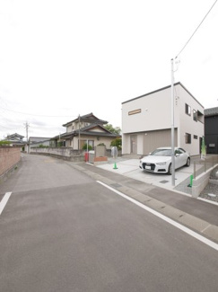 【外観】 | 和町上河東 オール電化新築戸建 駅徒歩4分 リビング吹抜