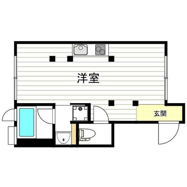 神戸市垂水区旭が丘１丁目のアパートの間取り