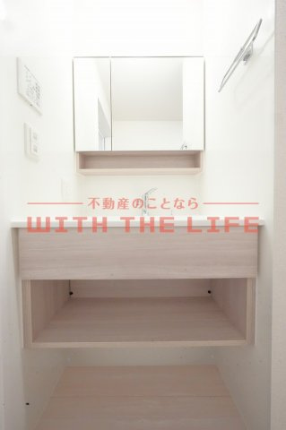 CASA Edo【キャッシュバック対象物件】の洗面所|忙しい朝には欠かせない洗面所です
