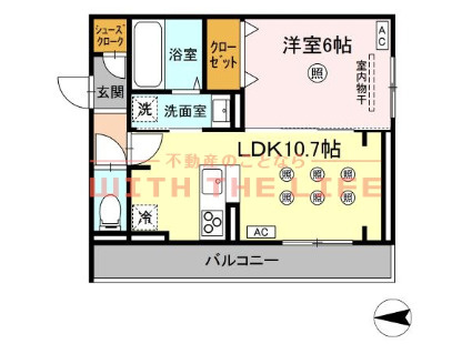 CASA Edo【キャッシュバック対象物件】の間取り
