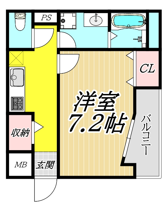 ピアチェーレの間取り