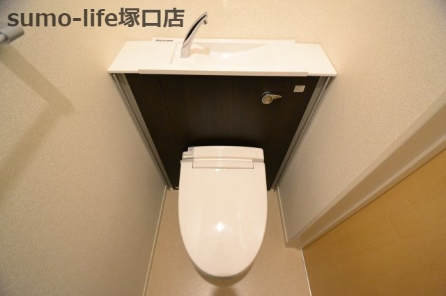 ピアチェーレのトイレ