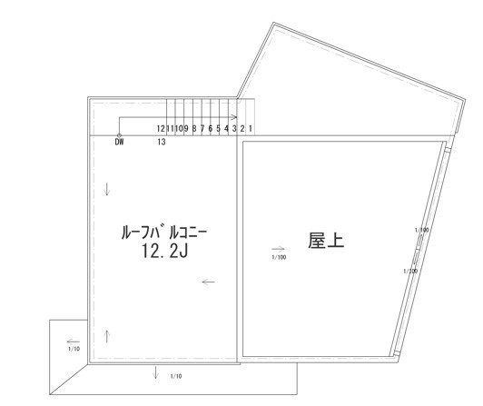 湘南×葉山らしさをデザインした、杉板外壁の家。の区画図
