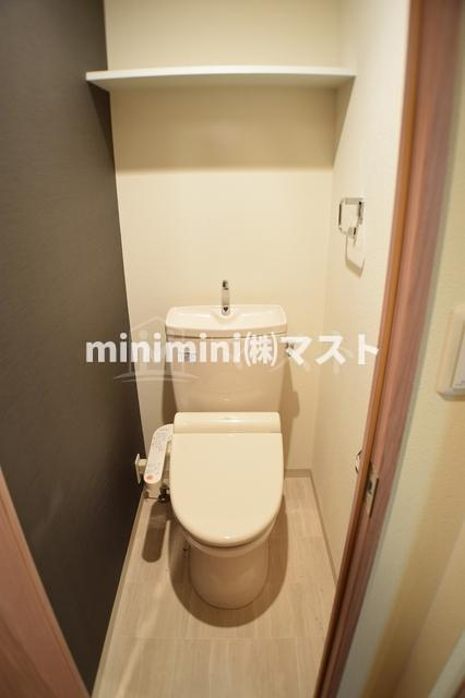 スワンズシティ難波ノーブルのトイレ|ウォシュレット付