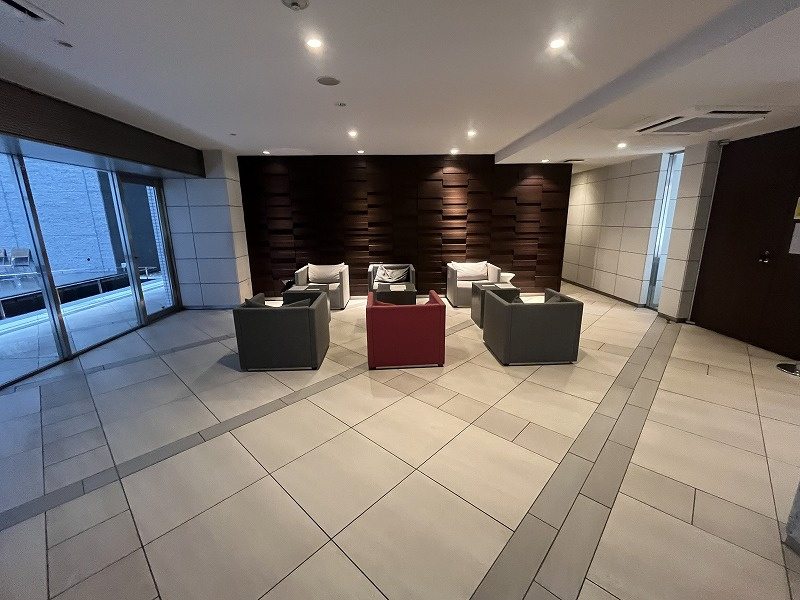 THE HARUMI RESIDENCEのエントランス