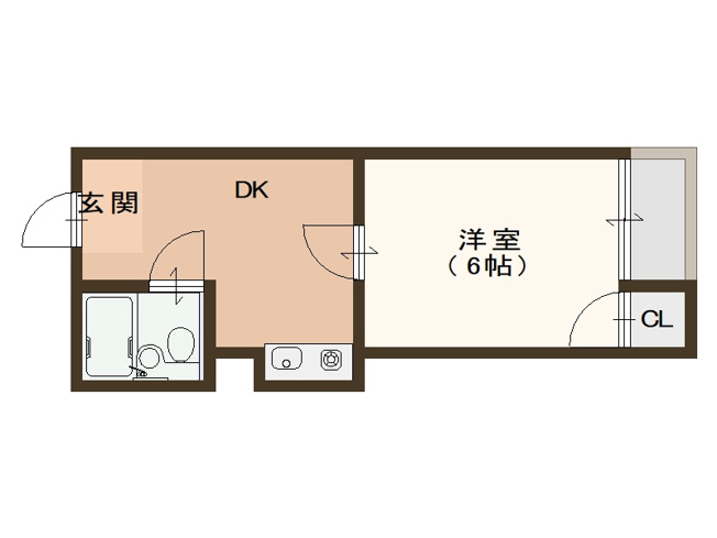 【間取り】 | 栄光ロイヤルハイツ