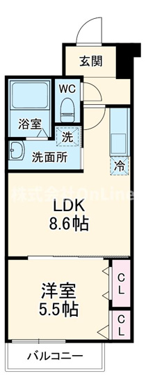 【間取り】 | フジパレス花園Ⅰ番館