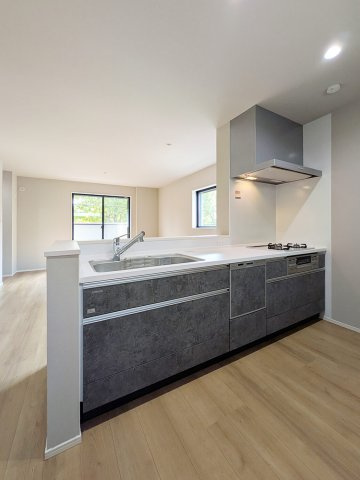 崇徳院新築戸建のキッチン|食器洗い乾燥機付き