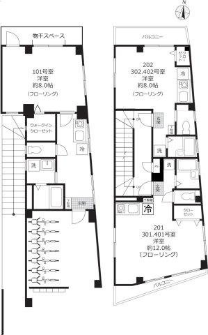 リベール弥生の間取り