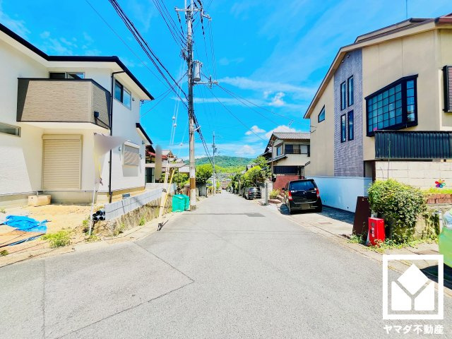 伏見区深草谷口町　第2の前面道路含む現地写真