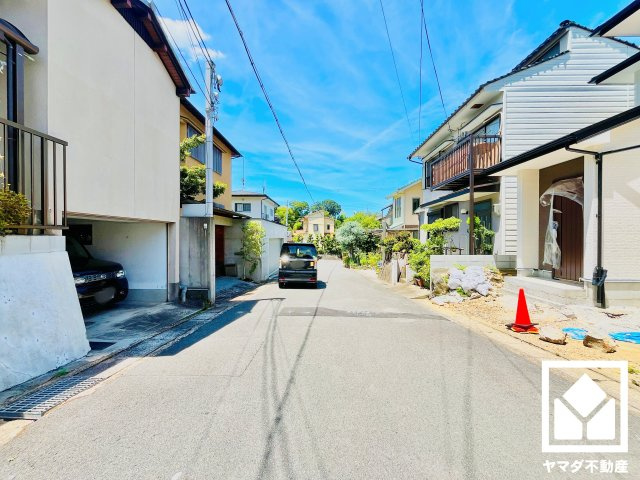 伏見区深草谷口町　第2の前面道路含む現地写真