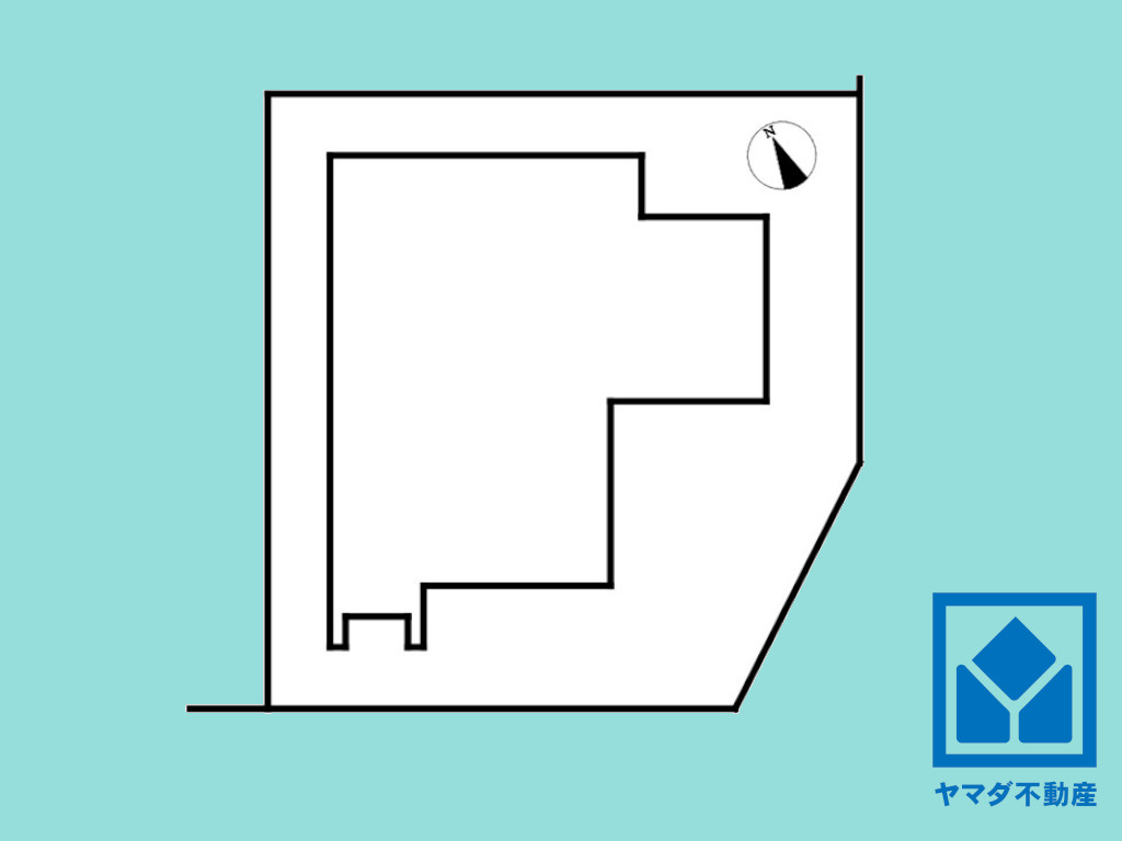 伏見区深草谷口町　第2の区画図|図面と現況が異なる場合は現況を優先いたします。