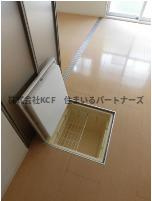 エマーブルⅢ Aの内装|床下収納です