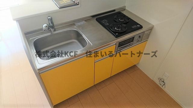 エマーブルⅢ Aのキッチン|キッチンでお料理をお楽しみください