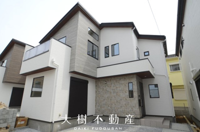 【外観】 | 海老名市門沢橋２丁目 新築戸建て 全6棟【仲介手数料無料】 | 建物完成しました！！内見可能です♪