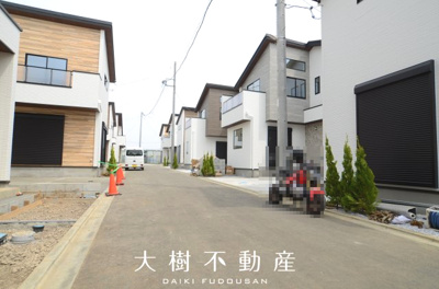 【前面道路含む現地写真】 | 海老名市門沢橋２丁目 新築戸建て 全6棟【仲介手数料無料】