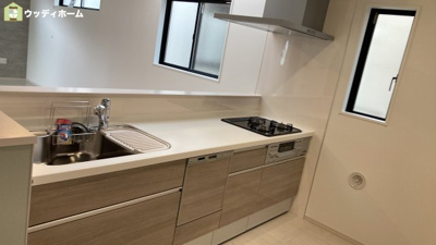 【キッチン】 | 越谷市花田10期　新築一戸建て　1号棟