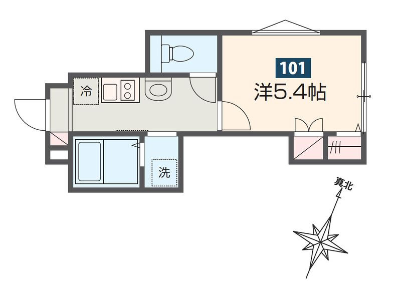 MELDIA矢川Ⅱの間取り