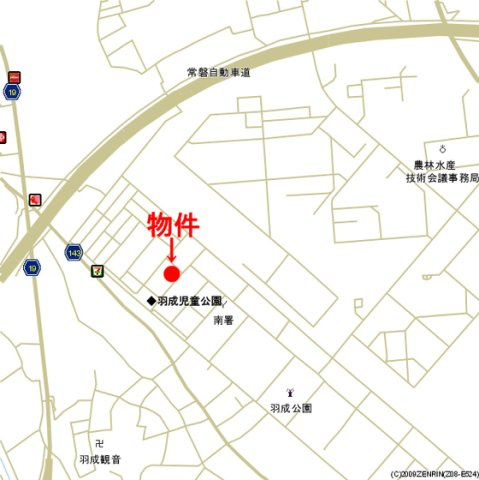 サンビレッジよし乃Cの地図