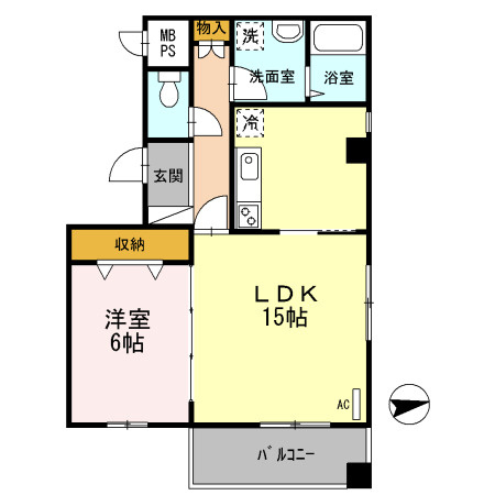 モンセラートの間取り