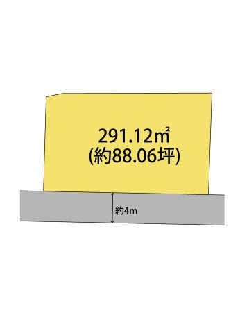 岩出市高塚・土地・124089の区画図
