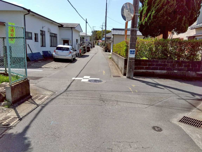 【前面道路含む現地写真】 | 沼津市東間門 売土地 ET05608 | 沼津市東間門　前面道路