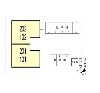【区画図】 | カーサ・フローラ