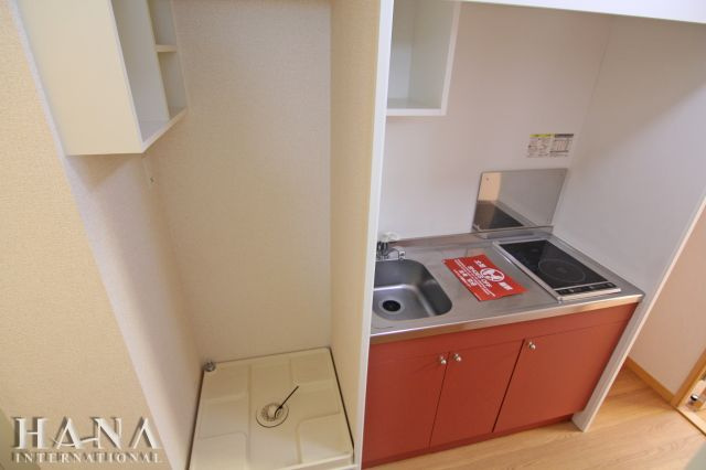 レオパレスプチパレKのキッチン