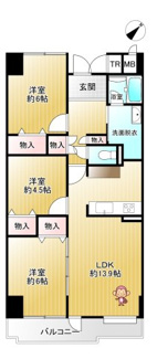 【間取り】 | エンゼルハイムリバーサイド高槻