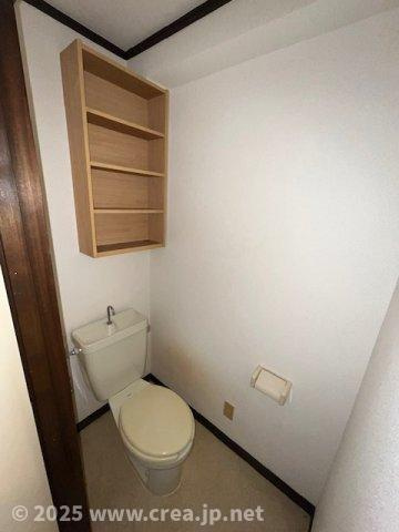 清潔感のあるトイレです 