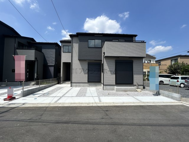 入間市東藤沢8丁目・全2棟　新築一戸建　1号棟の外観|建物完成致しました！是非ご覧になってみませんか！！