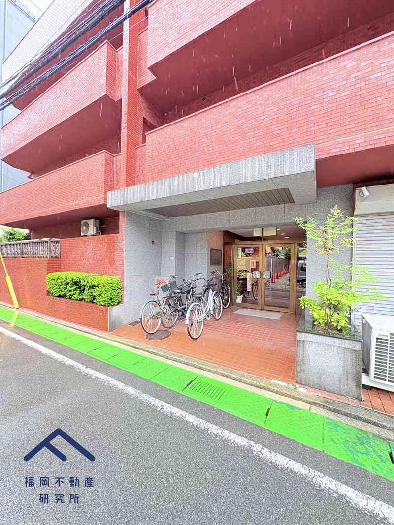 ライオンズマンション薬院第2のエントランス