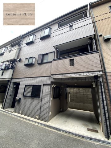 大阪市鶴見区鶴見1丁目の前面道路含む現地写真