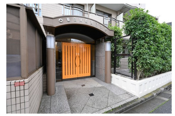 杉並区阿佐谷北４丁目の賃貸マンションのエントランス