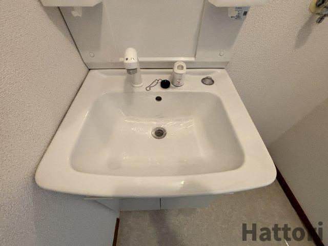 栗ヶ丘町戸建の洗面所