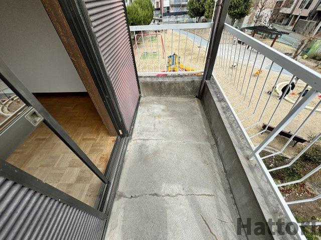 栗ヶ丘町戸建のバルコニー