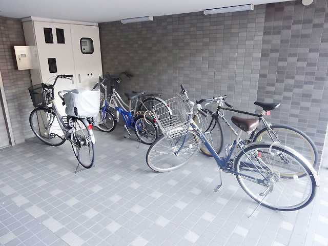ウィステリア市ヶ谷のその他共用部分|駐輪スペース☆