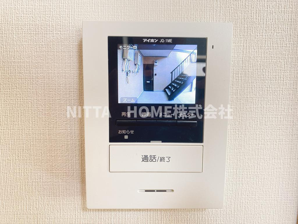 コーポラス堀江のセキュリティ|TVインターホンもあり！