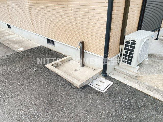 コーポラス堀江のその他共用部分|共用スペースも水道あり！