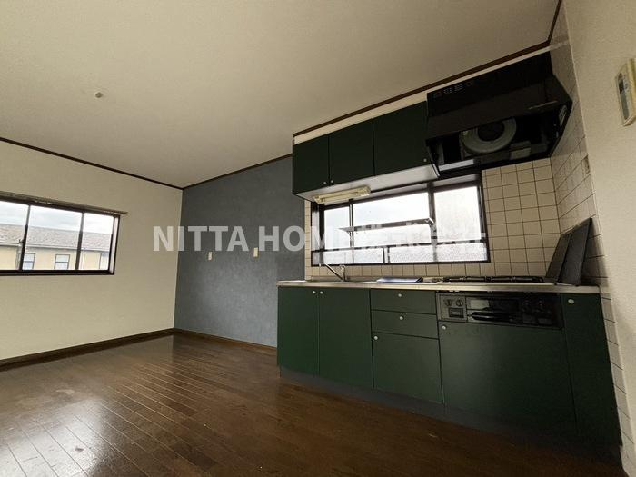 コーポラス堀江のキッチン|お料理が楽しくなるキッチンですよね♪