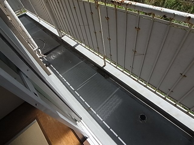 神戸市北区鈴蘭台東町６丁目の賃貸マンションのバルコニー