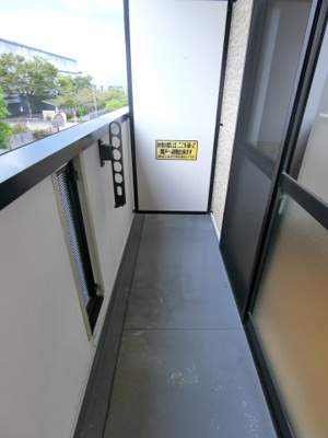 【バルコニー】 | パークサイドひいらぎ | イメージ205号室写真