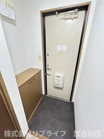 ジーライズ加古川河原の玄関