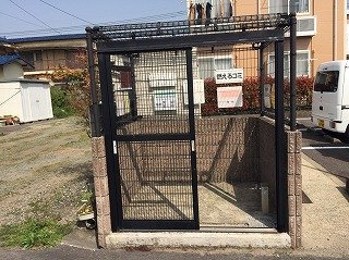 レオパレス紺屋町のその他|敷地内ゴミステーション