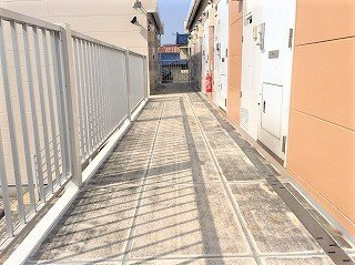レオパレス紺屋町のその他|2F共用通路