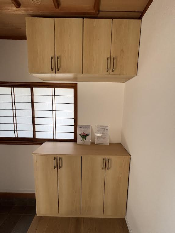 八代市日置町戸建の玄関