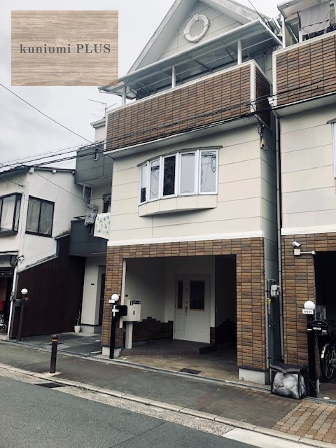 大阪市城東区関目1丁目の前面道路含む現地写真