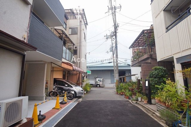 【前面道路含む現地写真】 | 八尾市東弓削1丁目 | 【前面道路：幅員約4.7ｍ☆】