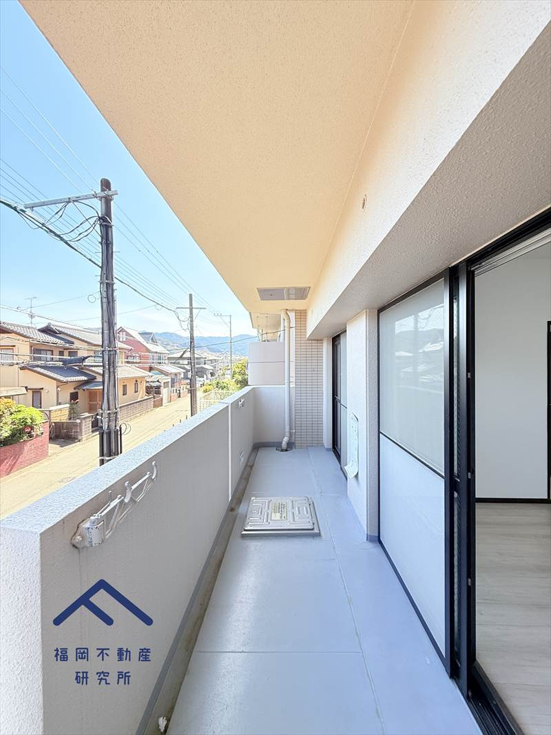 グランピアマンションやよい坂のバルコニー