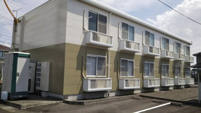 【外観】 | レオパレス琵琶渕レジデンスⅢ | 2022年8月に外壁塗装致しました。